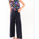 Pantalones mujer Pantalón BEHULAH Dalia Azul Marino