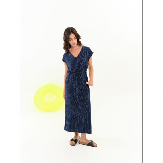 Vestidos Vestido BEHULAH Sombra Azul Marino