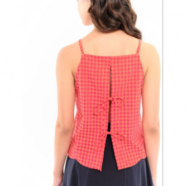 Blusas y Camisas Camisa BEHULAH Ciani Vichy Rosa