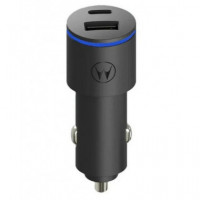 Cargador Coche  MOTOROLA Turbopower 45W Quick Charge 3.0 Pd Usb-a/usb-c