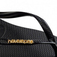 Chanclas Slim Logo Metallic