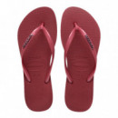 Chanclas Slim Logo Metallic  HAVAIANAS