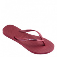 Chanclas Slim Logo Metallic