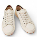 Zapatilla B4 Textured Leather  FRED PERRY