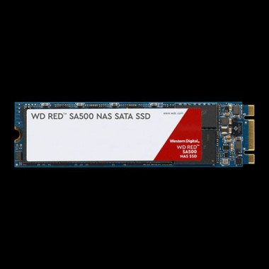 WESTERN DIGITAL DISCO DURO SSD M.2 RED SA500 1TB (HIGH ENDURANCE STORAGE FOR NAS SYSTEMS)  Lectura: 560 MB/s - Escritura: 530 M