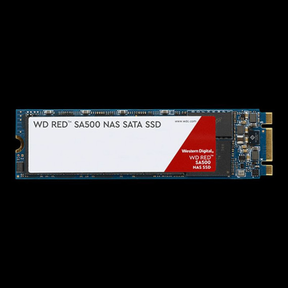 WESTERN DIGITAL DISCO DURO SSD M.2 RED SA500 1TB (HIGH ENDURANCE STORAGE FOR NAS SYSTEMS)  Lectura: 560 MB/s - Escritura: 530 M