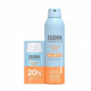 ISDIN PACK ADULTO (FWM 50ML + SPRAY TRANSPARENTE WET)