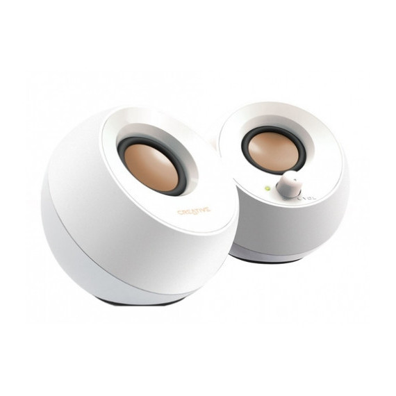 ALTAVOZ CREATIVE LABS PEBBLE 2.0 USB BLANCO