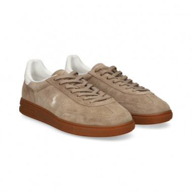 TALON BLANCO DEPORTIVO ANTE BEIGE
