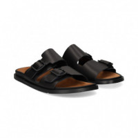 Pala 2 Tiras Hebillas Negro  CAMPER