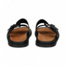 PALA 2 TIRAS HEBILLAS NEGRO