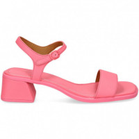 SANDALIA CARMELITA PIEL ROSA