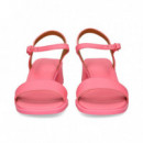 SANDALIA CARMELITA PIEL ROSA