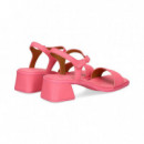SANDALIA CARMELITA PIEL ROSA