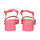 SANDALIA CARMELITA PIEL ROSA