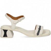 CARMELITA PRINT NEGRO PIEL HIELO