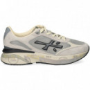 DEPORTIVO ANTE+MALLA MULTI BLANCO