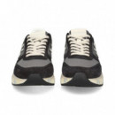 DEPORTIVO ANTE+NYLON BLANCO+GRIS