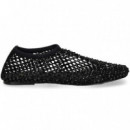 BOTIN REJILLA STRASS NEGRO