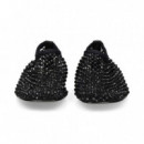 BOTIN REJILLA STRASS NEGRO