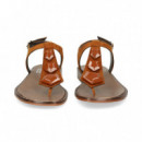 ESCLAVA 3 APLIQUES ANTE CUERO