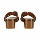 PALA CRUZADA CROCHET BRONCE