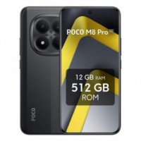 Poco M8 Pro 5G 12GB 512GB 6.83" Negro  XIAOMI