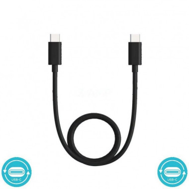 Cable Motorola de Silicona USB-C a USB-C de 2 Metros Negro
