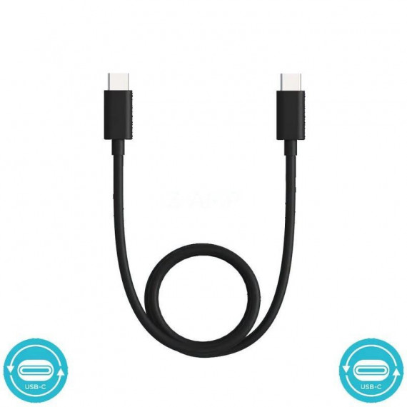 Cable Motorola de Silicona USB-C a USB-C de 2 Metros Negro