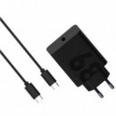 Cargador de Pared Motorola TurboPower GaN USB-C 68W Negro + Cable USB-C 1M