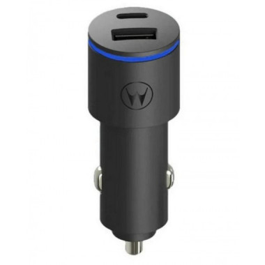 Cargador de Coche Motorola TurboPower 45W Doble USB-C PD 3.0