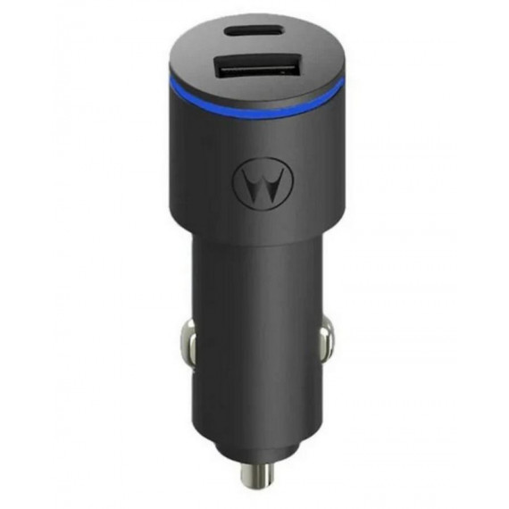 Cargador de Coche Motorola TurboPower 45W Doble USB-C PD 3.0