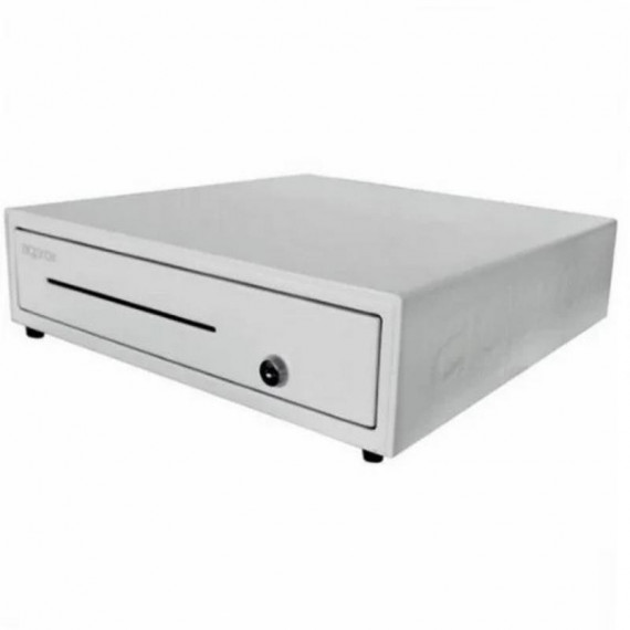 Cajón Portamonedas APPROX APPCASH01WH Blanco de 41 Cm