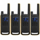 Walkie Talkie Motorola Talkabout T82 Extreme Paquete Cuádruple (4 Unidades)
