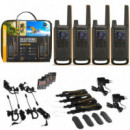 MOTOROLA T82 Extreme Quad Pack 4 Black Yellow