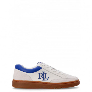 POLO RALPH LAUREN - hailey 6 sneakers low top lace - SNW WHT PALE GRY SPHR STAR - 802959240002/SNW WHT PALE GRY SPHR STAR