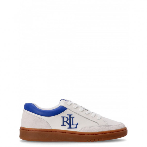POLO RALPH LAUREN - hailey 6 sneakers low top lace - SNW WHT PALE GRY SPHR STAR - 802959240002/SNW WHT PALE GRY SPHR STAR