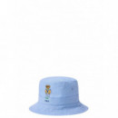 POLO RALPH LAUREN - WOVEN-BUCKET-HAT - AUSTIN BLUE - 710B14600001/AUSTIN BLUE