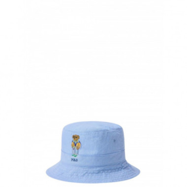 POLO RALPH LAUREN - WOVEN-BUCKET-HAT - AUSTIN BLUE - 710B14600001/AUSTIN BLUE