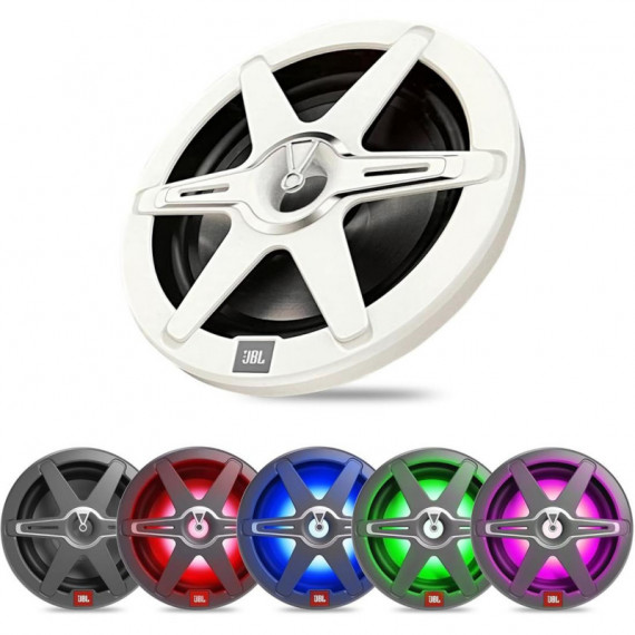 JBL Marine Club 102 Subwoofer Marino de 10" con hasta 600W y Luces Led