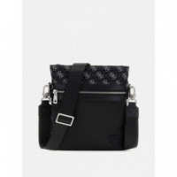 Berlin Bumbag M Dark Black  GUESS