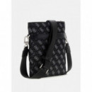 Berlin Bumbag M Dark Black  GUESS