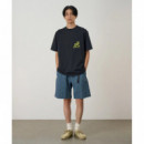 Camiseta GRAMICCI Running Man Vintage Black