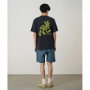 Camiseta GRAMICCI Running Man Vintage Black