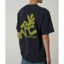 Camiseta GRAMICCI Running Man Vintage Black
