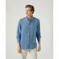 Camisas Camisa SCOTTA 1985 Tencel Denim