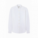 Camisas Camisa SILBON Sport Lino Blanco