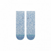 Calcetines STANCE Slub Quarter Capri Blue