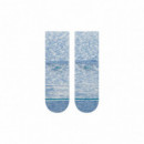 Calcetines STANCE Slub Quarter Capri Blue