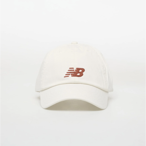 6 Panel Chain Stitch Logo White NEW BALANCE